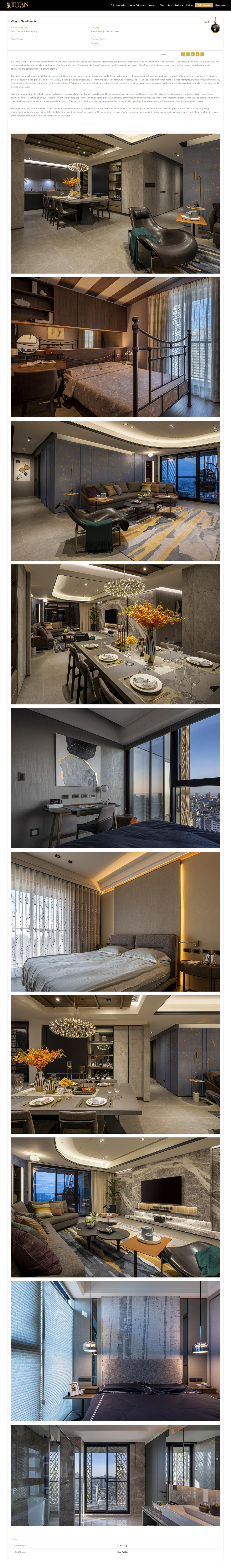 大圓空間設計_2023 TITAN Property Awards [ Wayo Synthesis ] Platinum Winner照片1